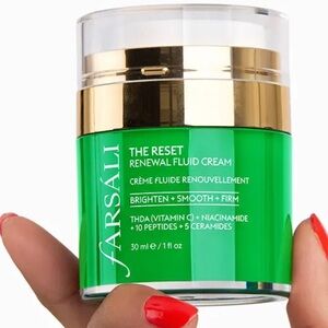 FARSÁLI The Reset Renewal Fluid Cream NEW 30 ml./1 fl.oz. Brighten Smooth Firm